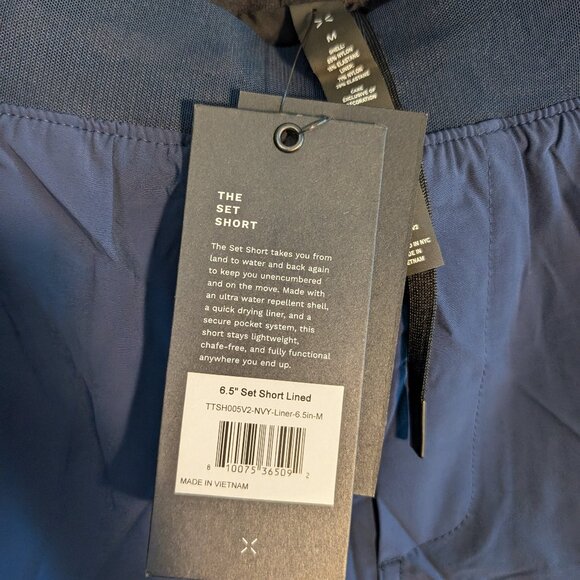 NWT Ten Thousand Set Short - Navy M - Picture 3 of 7